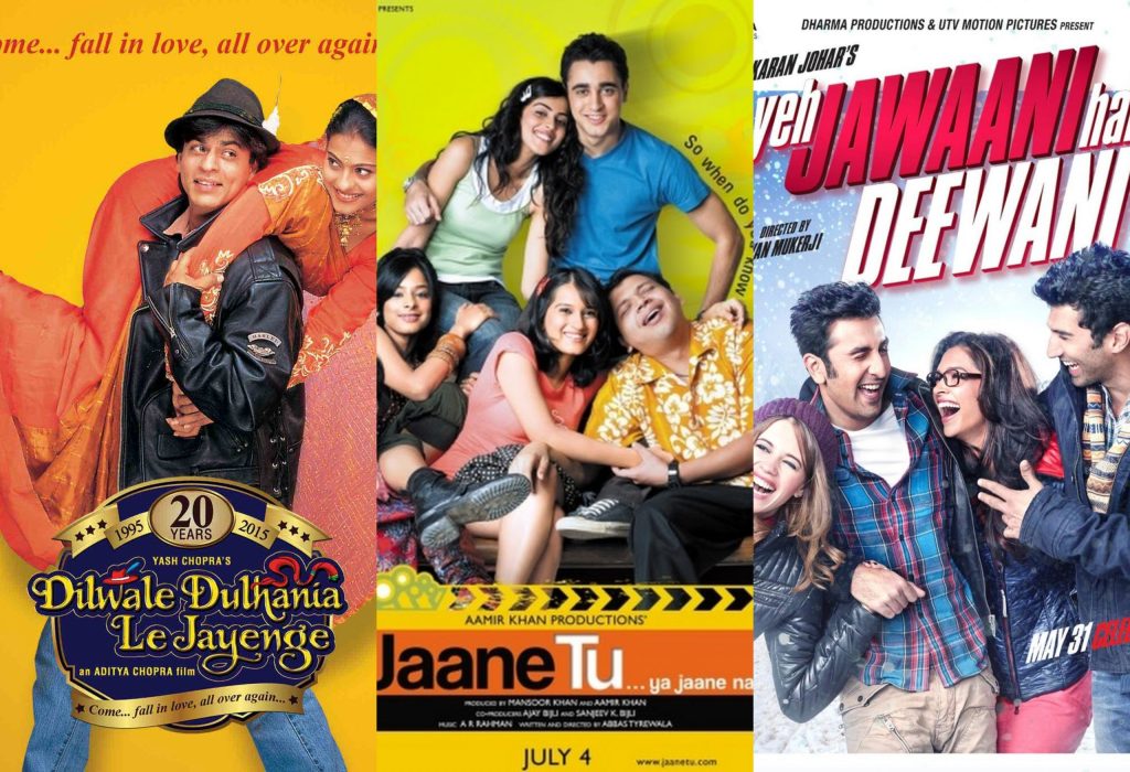 bollywood romantic comedy movies evolved