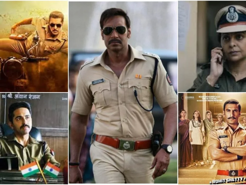 popular subgenres of bollywood police action movies